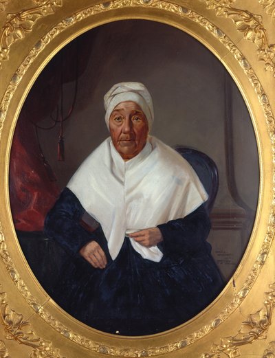 Portrait of Mme. Elizabeth Barada Ortes by Emile Herzinger